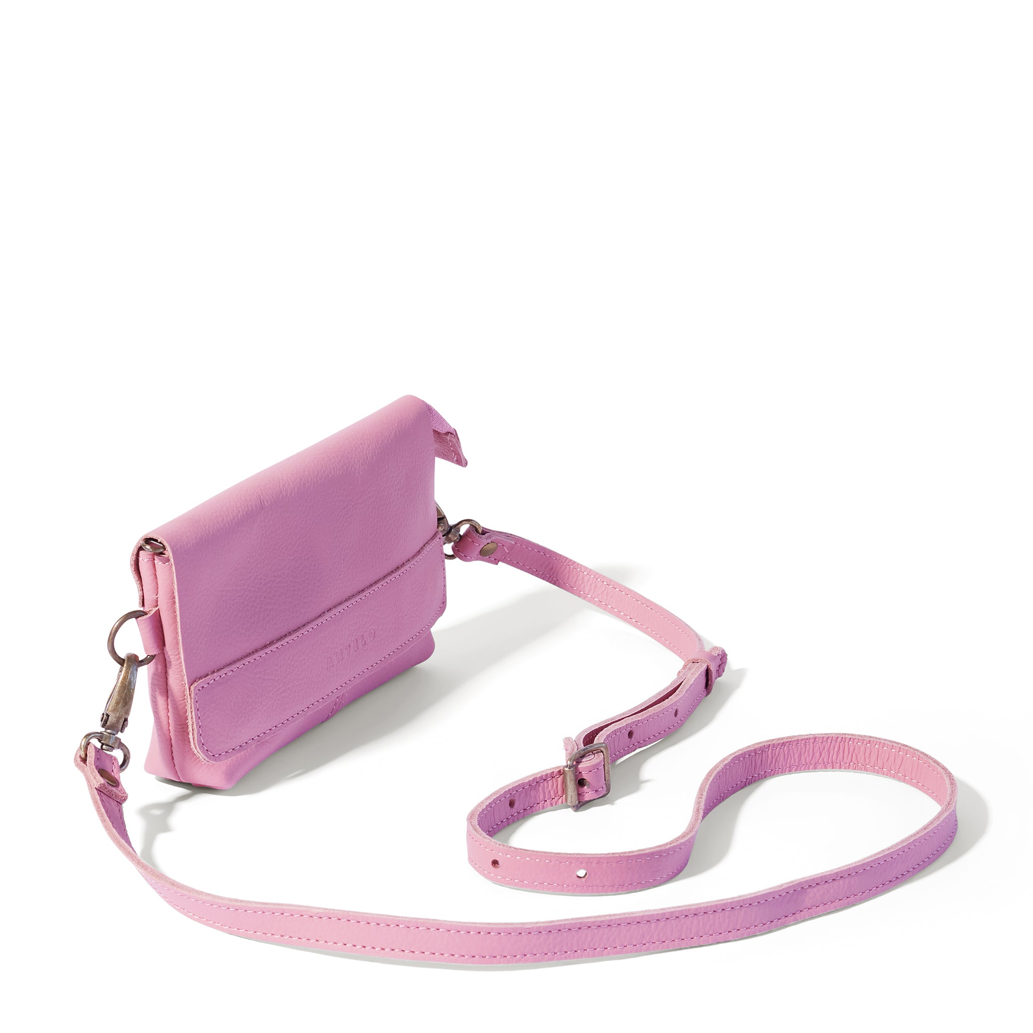 Alfi Micro Leather Crossbody | Minimalist Everyday | Antelo