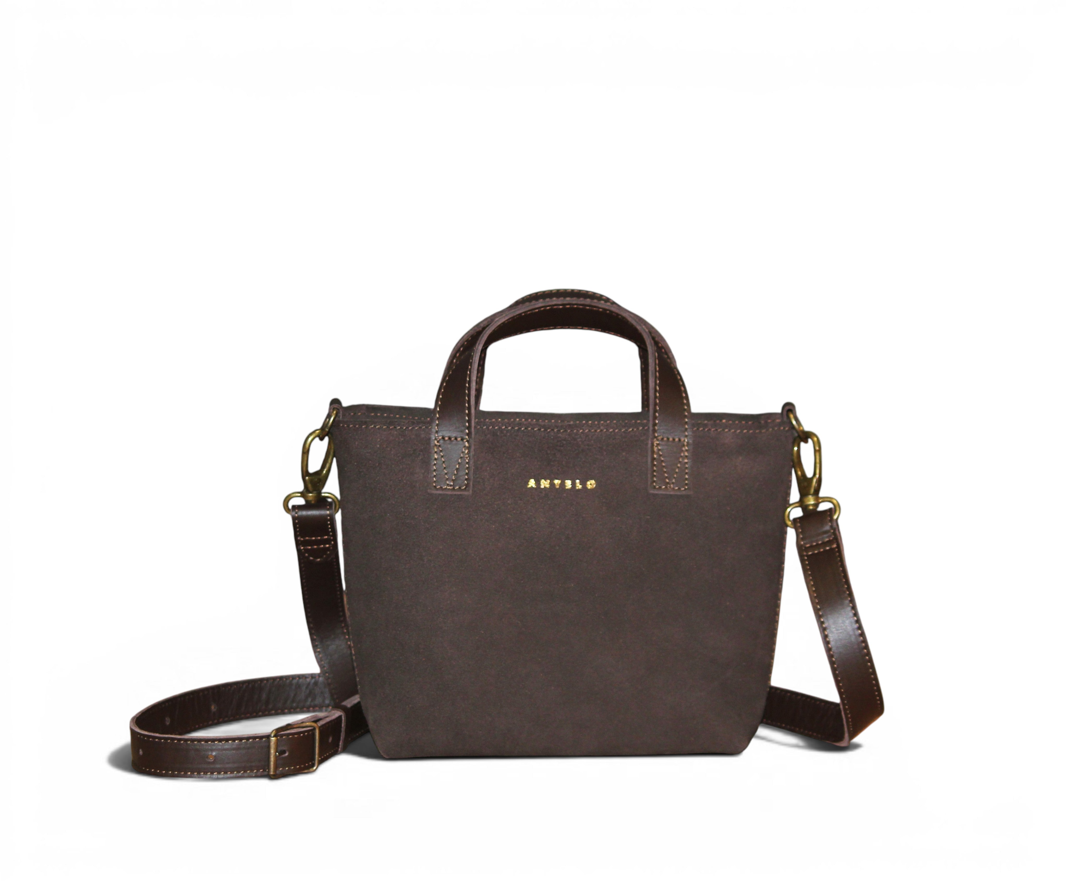 Zazi Petite leather crossbody tote – Antelo