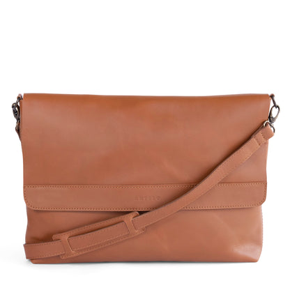 Colby 15" Minimalist Leather Laptop Sling - MADE TO ORDER