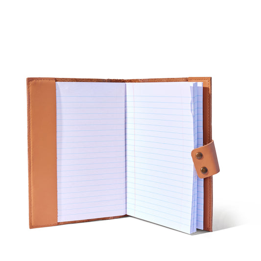 Eli A5 leather notebook cover - CLEARANCE