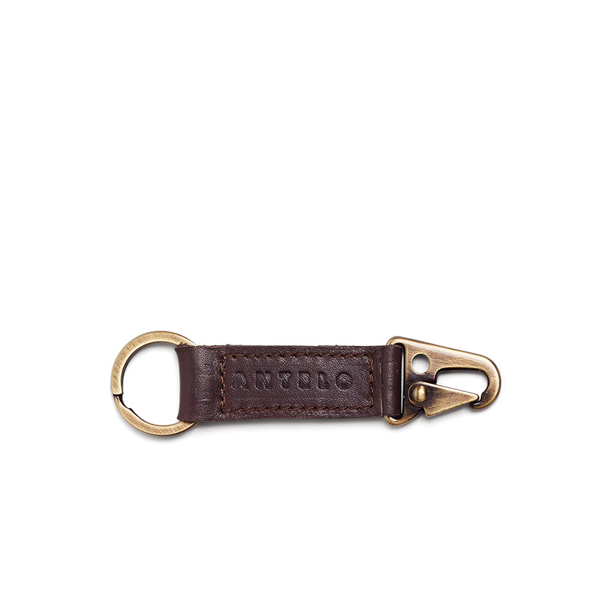 Rocco Leather Carabiner Keyring