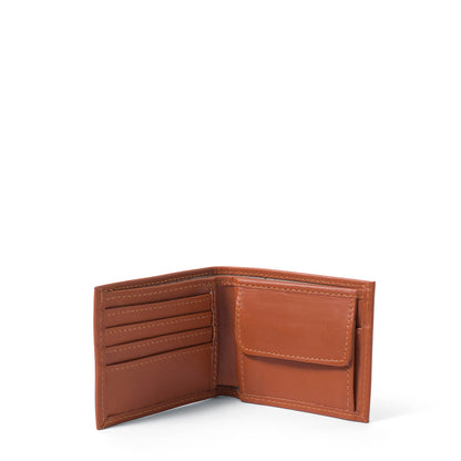 Dax Classic Fold Over Leather  Wallet - CLEARANCE