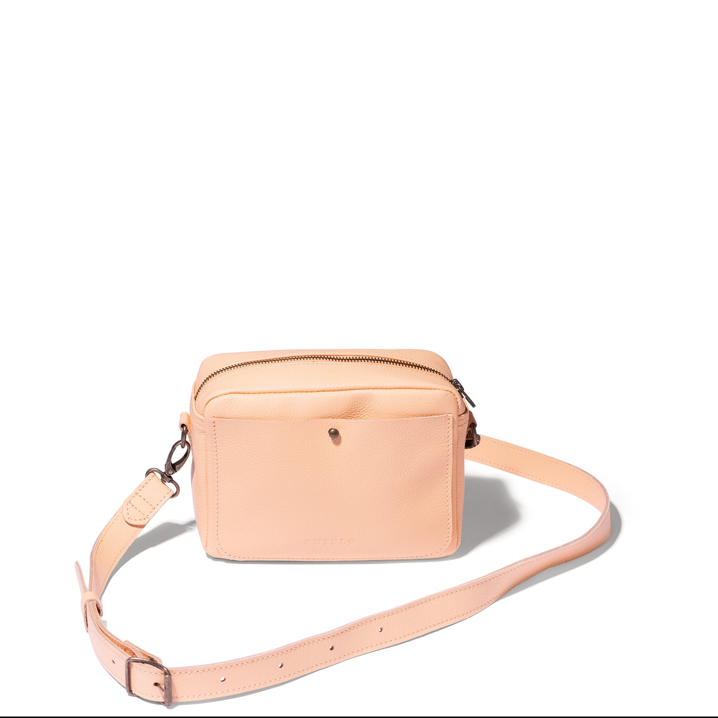 Nixie Leather Camera Crossbody - MINOR FLAW
