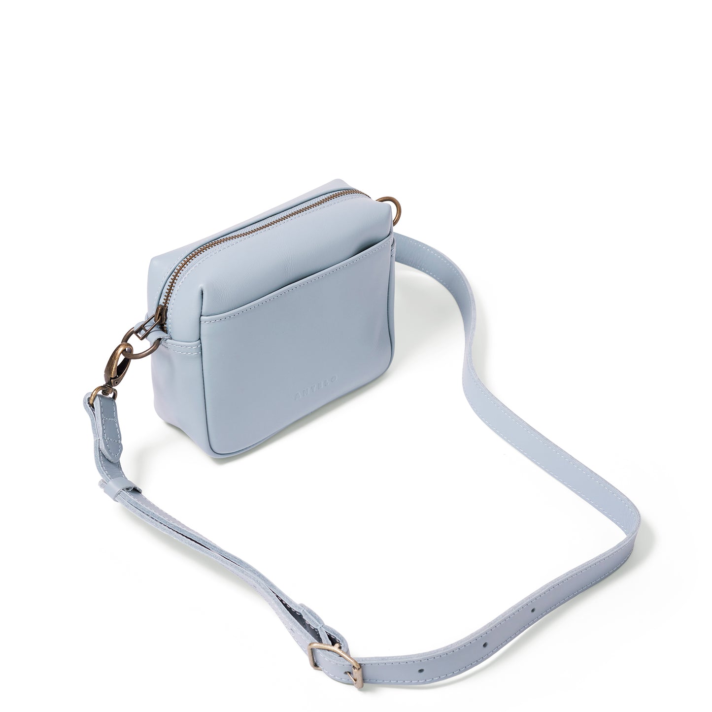 Lesedi Leather Mini Box Bag - FINAL CLEARANCE