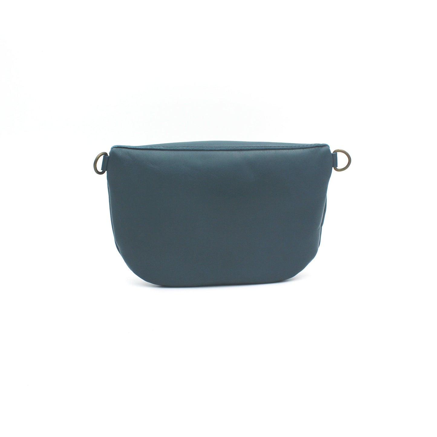 Ruby Classic adjustable leather moon-bag crossbody - CLEARANCE