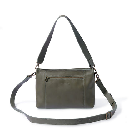 Margo Leather Crossbody + Shoulder Strap - END OF SEASON