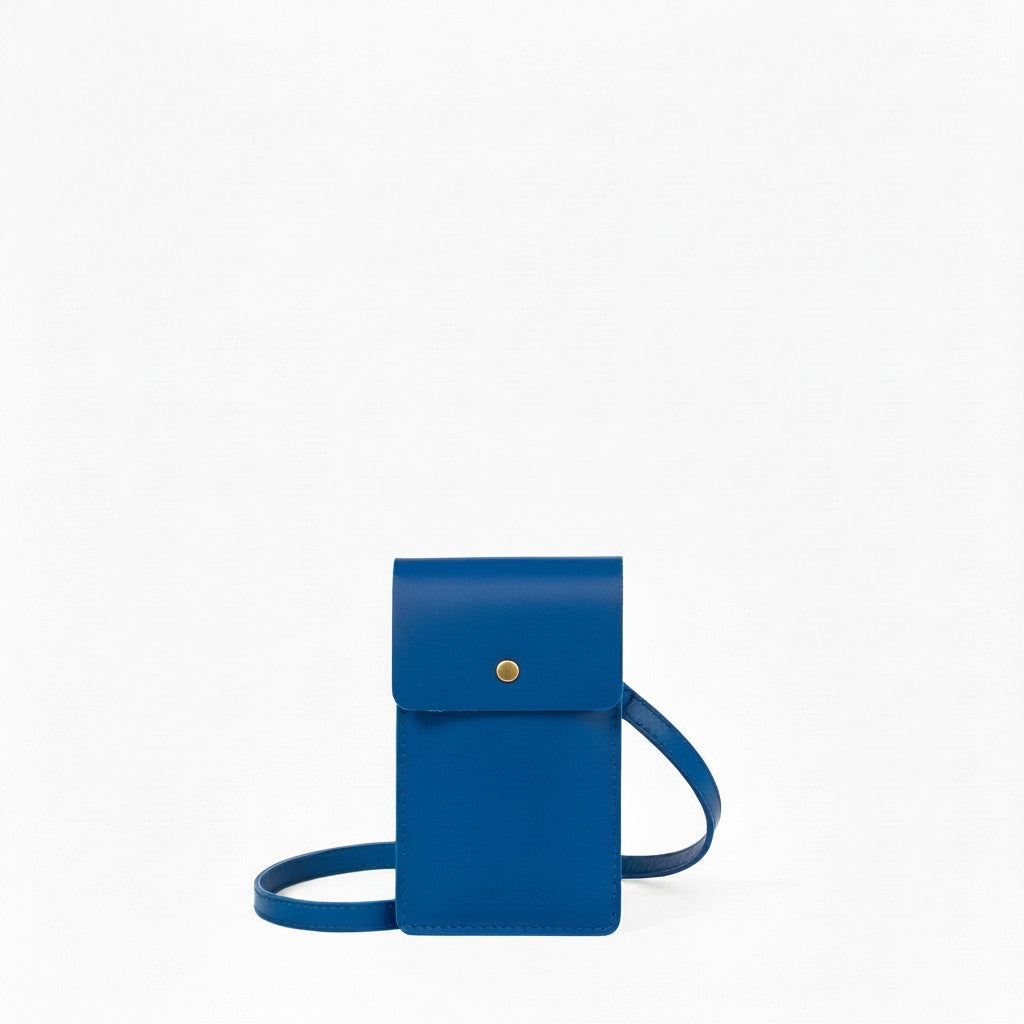 Benji Minimalist Leather Phone Bag - MINOR FLAW