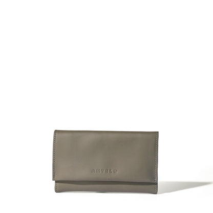 Evie Three-Quarter Leather Trifold Wallet - MINOR FLAW