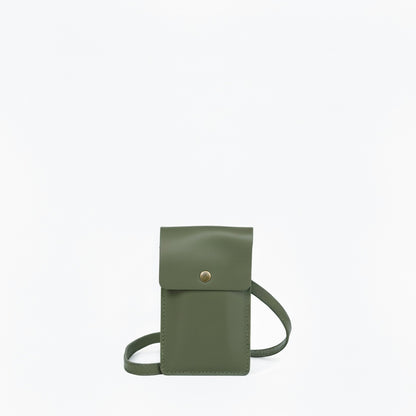 Benji Minimalist Leather Phone Bag - End of Season