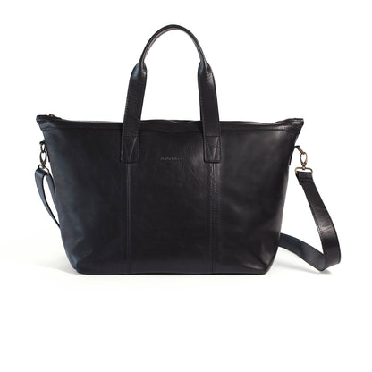 Murray leather overnight bag - MADE TO ORDER