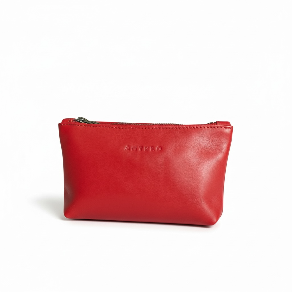 Norris leather zip pouch - End of Season