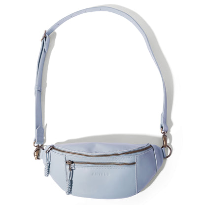 River adjustable leather moon-bag - CLEARANCE