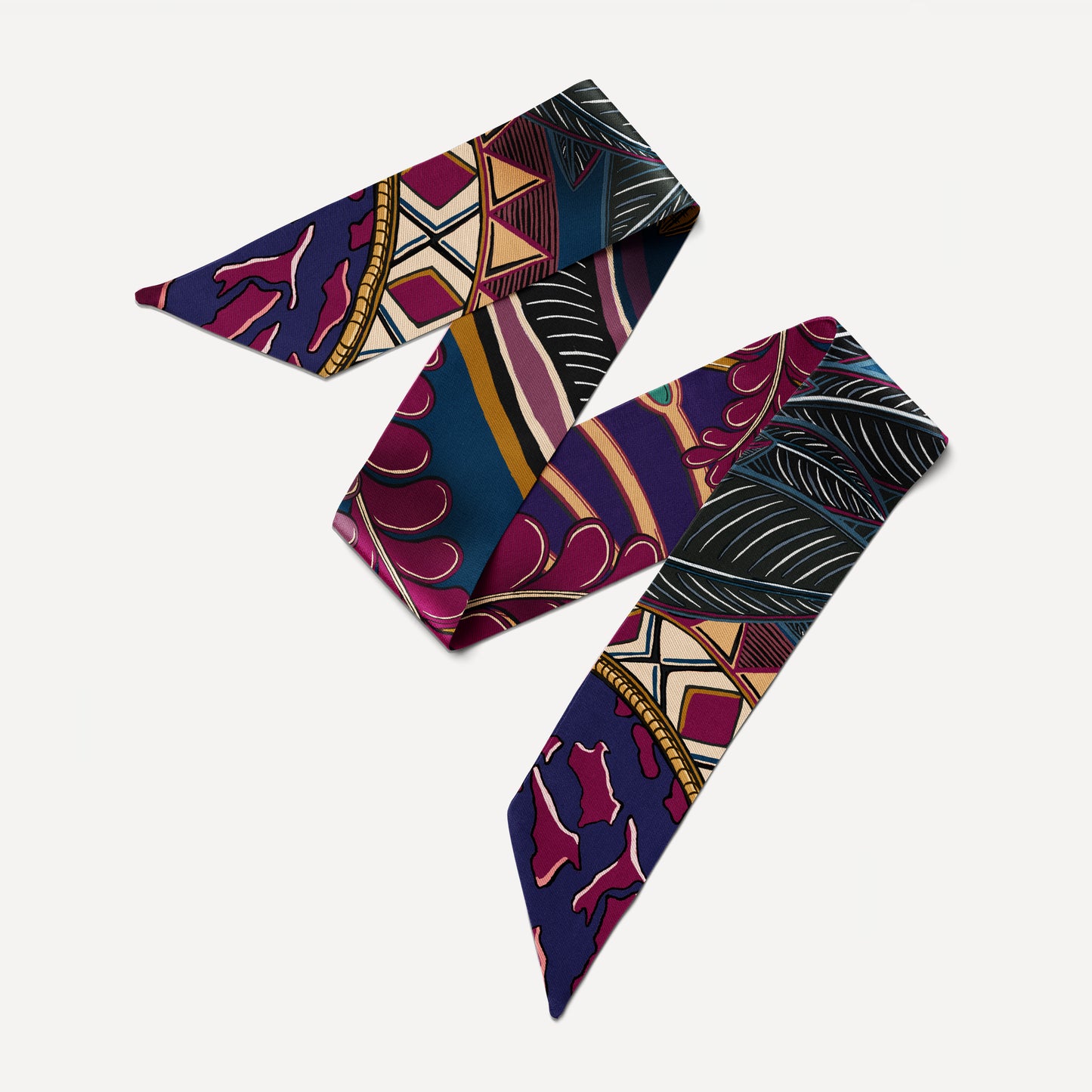 Wanderland Collective Silk Twilly