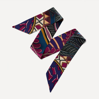 Wanderland Collective Silk Twilly