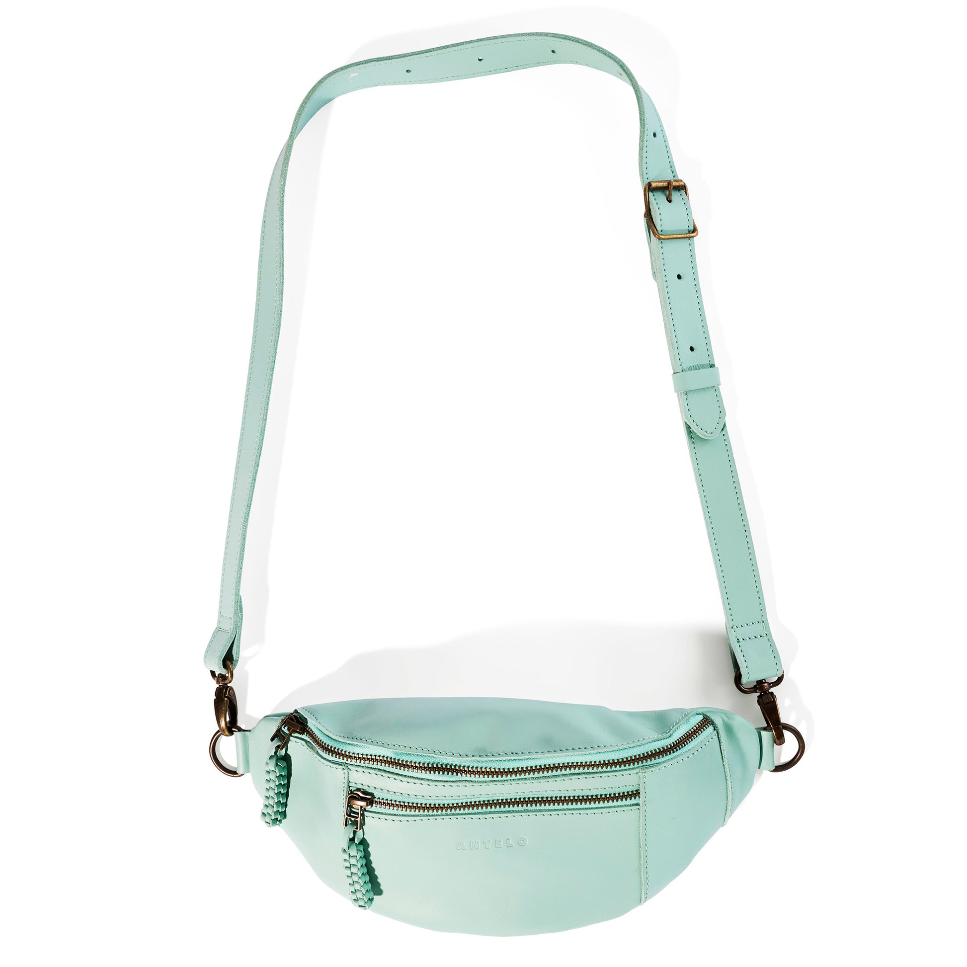 Antelo Moonbag River adjustable leather moon-bag