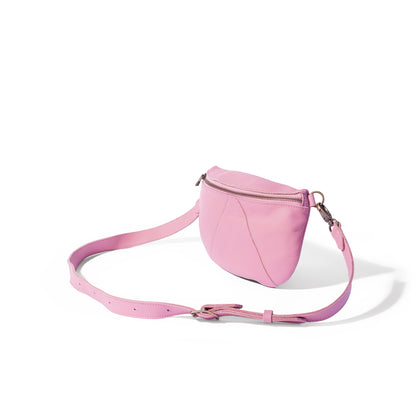 Ruby Classic adjustable leather moon-bag crossbody - CLEARANCE