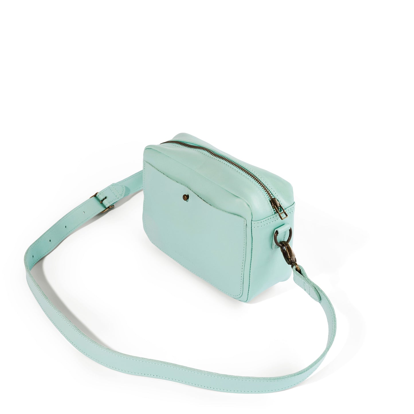 Nixie Leather Camera Crossbody - MINOR FLAW