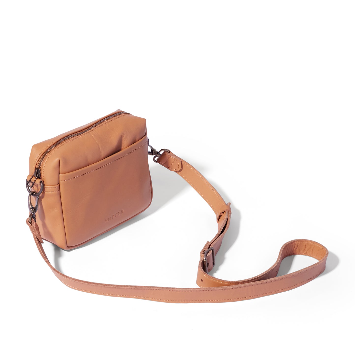 Lesedi Leather Mini Box Bag - FINAL CLEARANCE