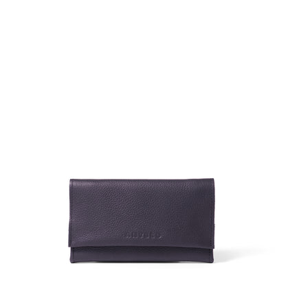 Evie Three-Quarter Leather Trifold Wallet - CLEARANCE