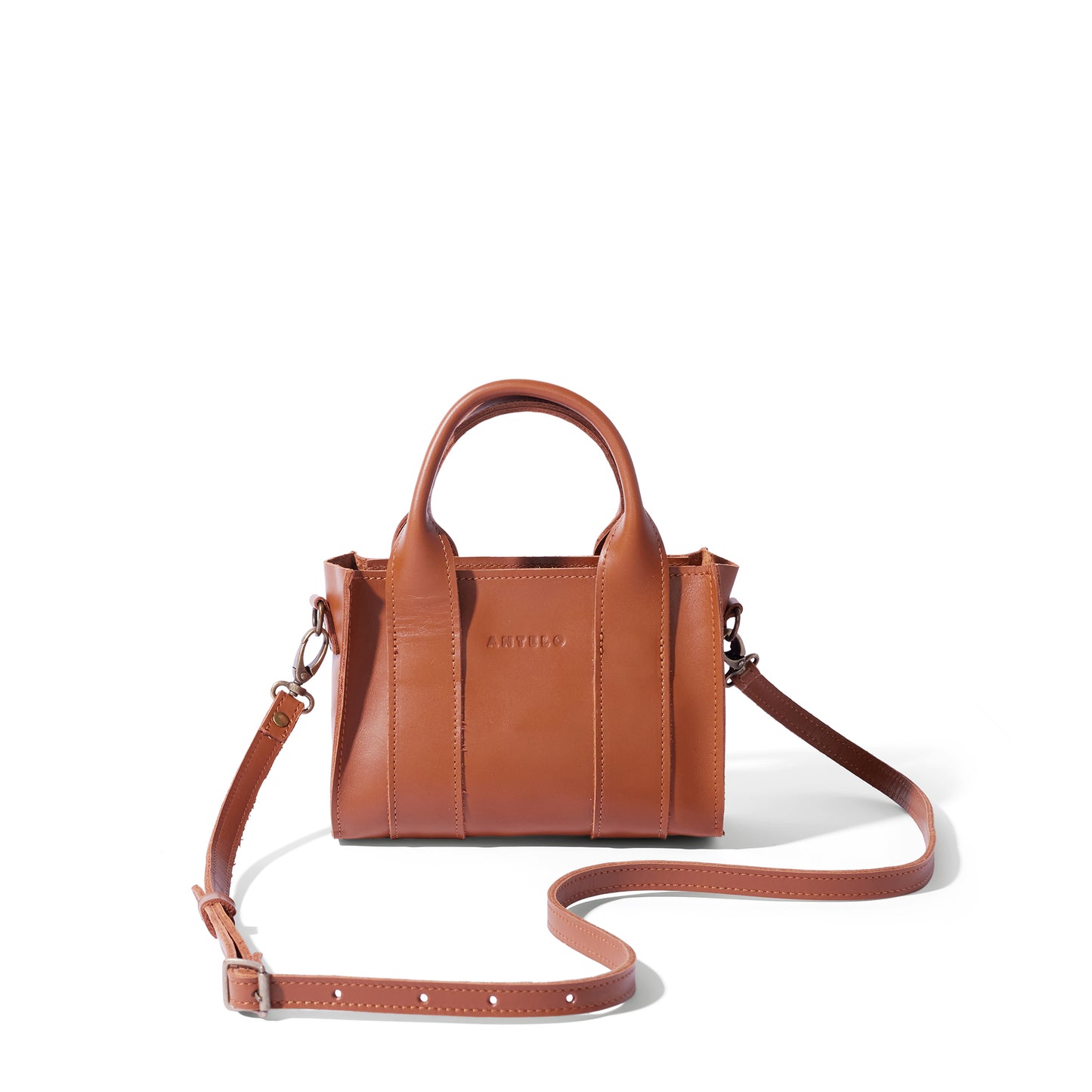 Berkley leather mini crossbody shopper - END OF SEASON