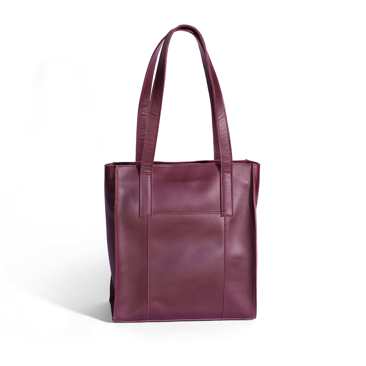 Delta North-South Business Leather Tote Bag - MINOR FLAW