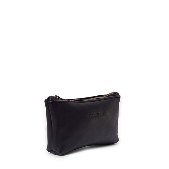 Sofia Leather Zip Pouch | Compact Essential Pouch | Antelo