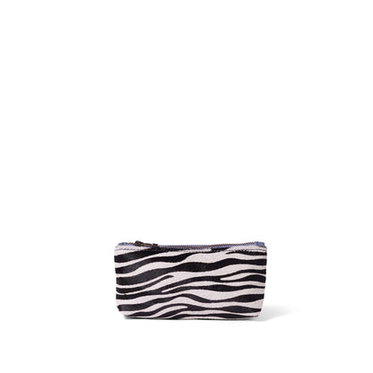 Sofia leather zip pouch - End of Season