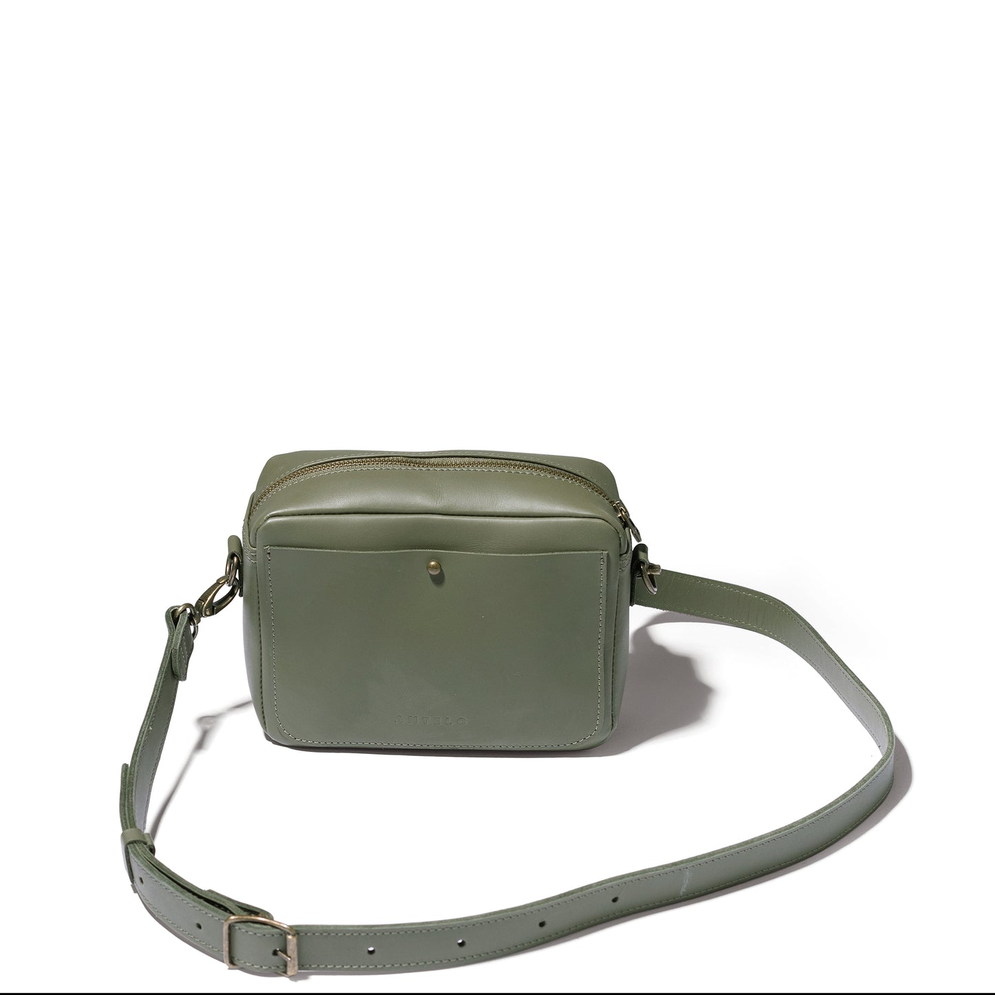 Nixie Leather Camera Crossbody - END OF SEASON