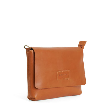 Jeanie XL leather crossbody - MINOR FLAW