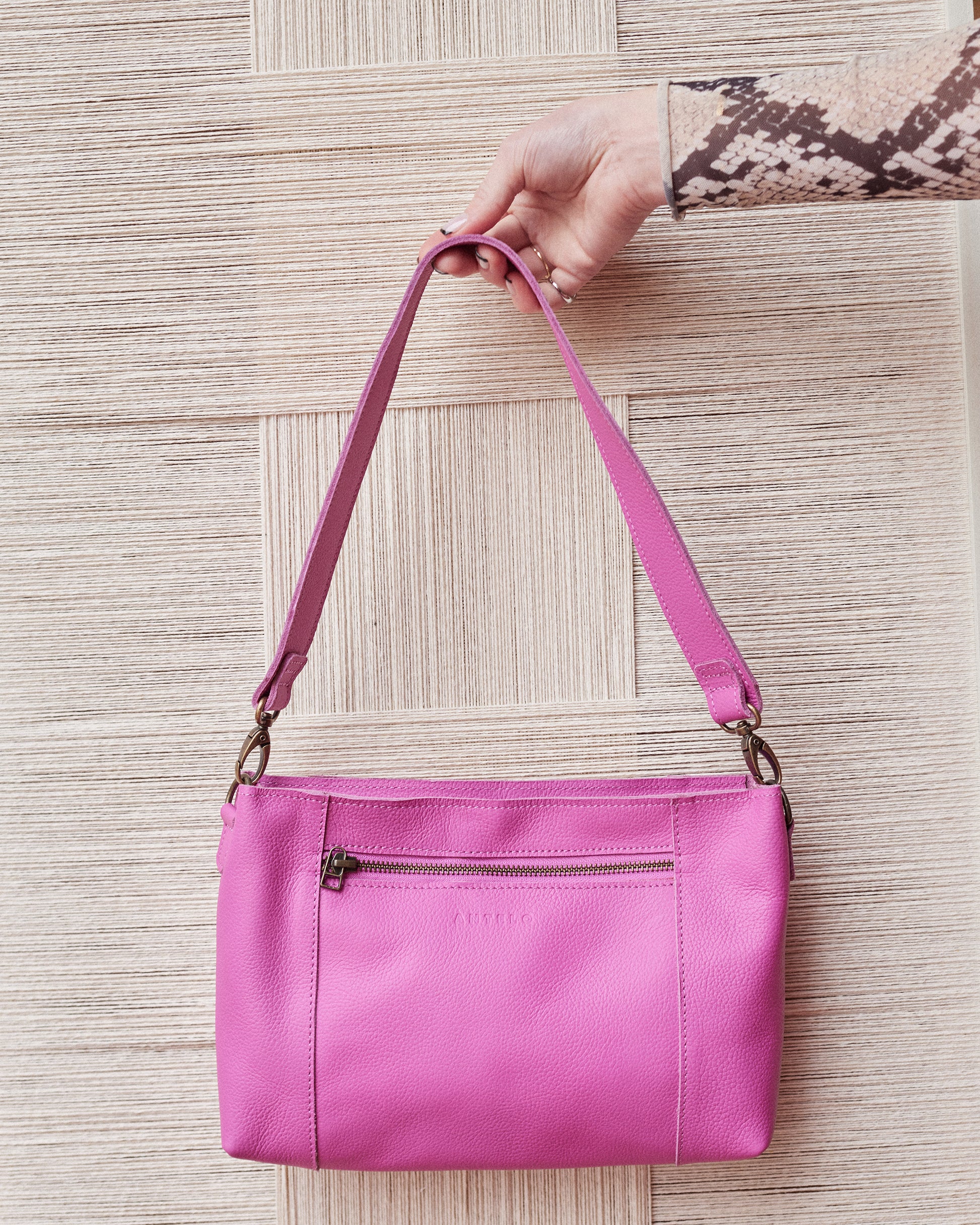 Antelo Crossbody Margo Leather Crossbody + Shoulder Strap