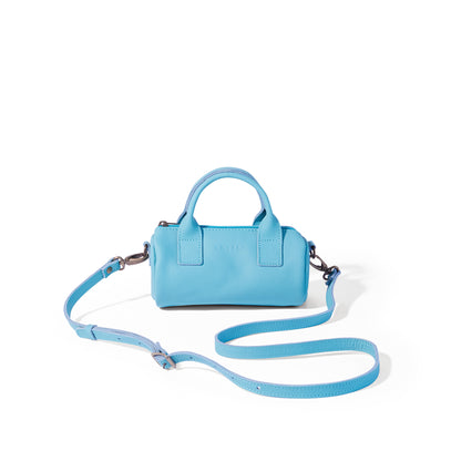 Indo leather mini barrel crossbody - MINOR FLAW
