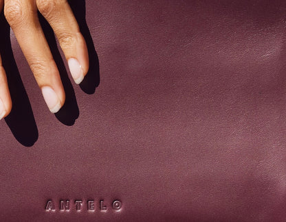 Finley unlined Leather backpack