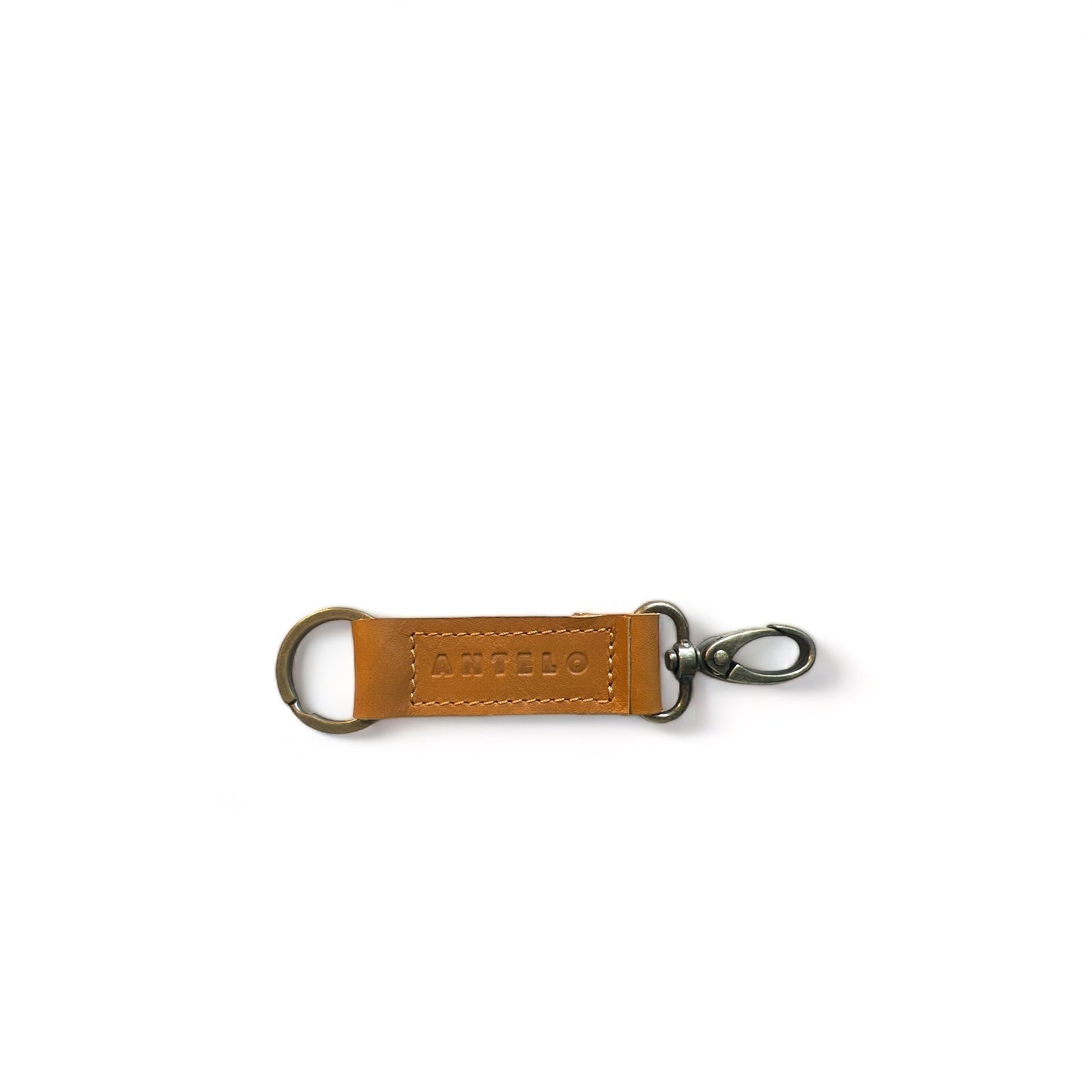 Rocco Leather Carabiner Keyring