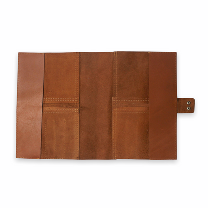 Harry A4 leather notebook cover - CLEARANCE