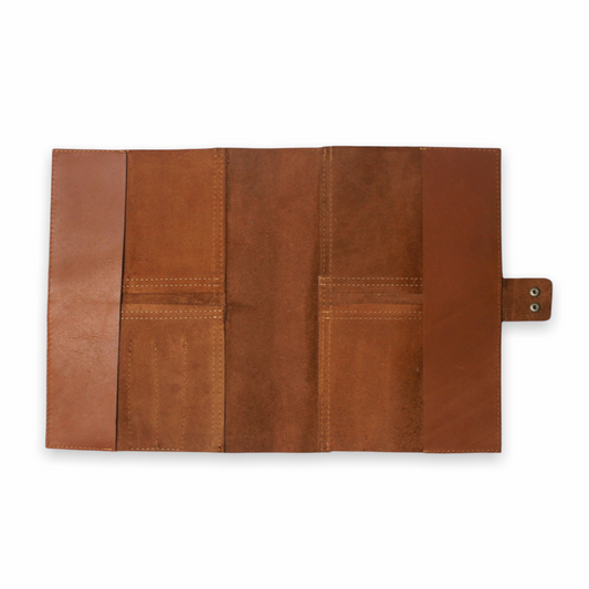 Harry A4 leather notebook cover - CLEARANCE