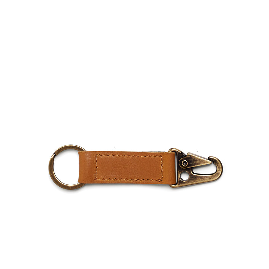 Rocco Leather Carabiner Keyring