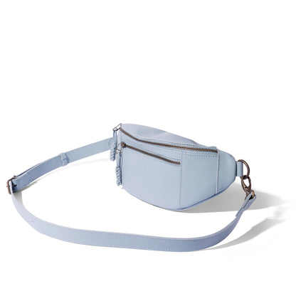 River adjustable leather moon-bag - CLEARANCE