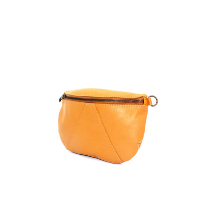 Ruby Eclipse leather crossbody with Wild leather strap