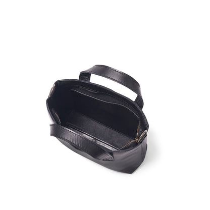 Zazi Petite leather crossbody tote
