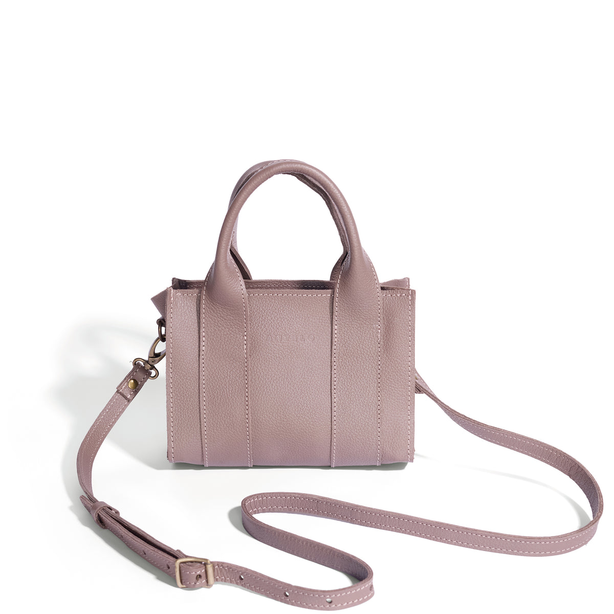 Berkley leather mini crossbody shopper - END OF SEASON