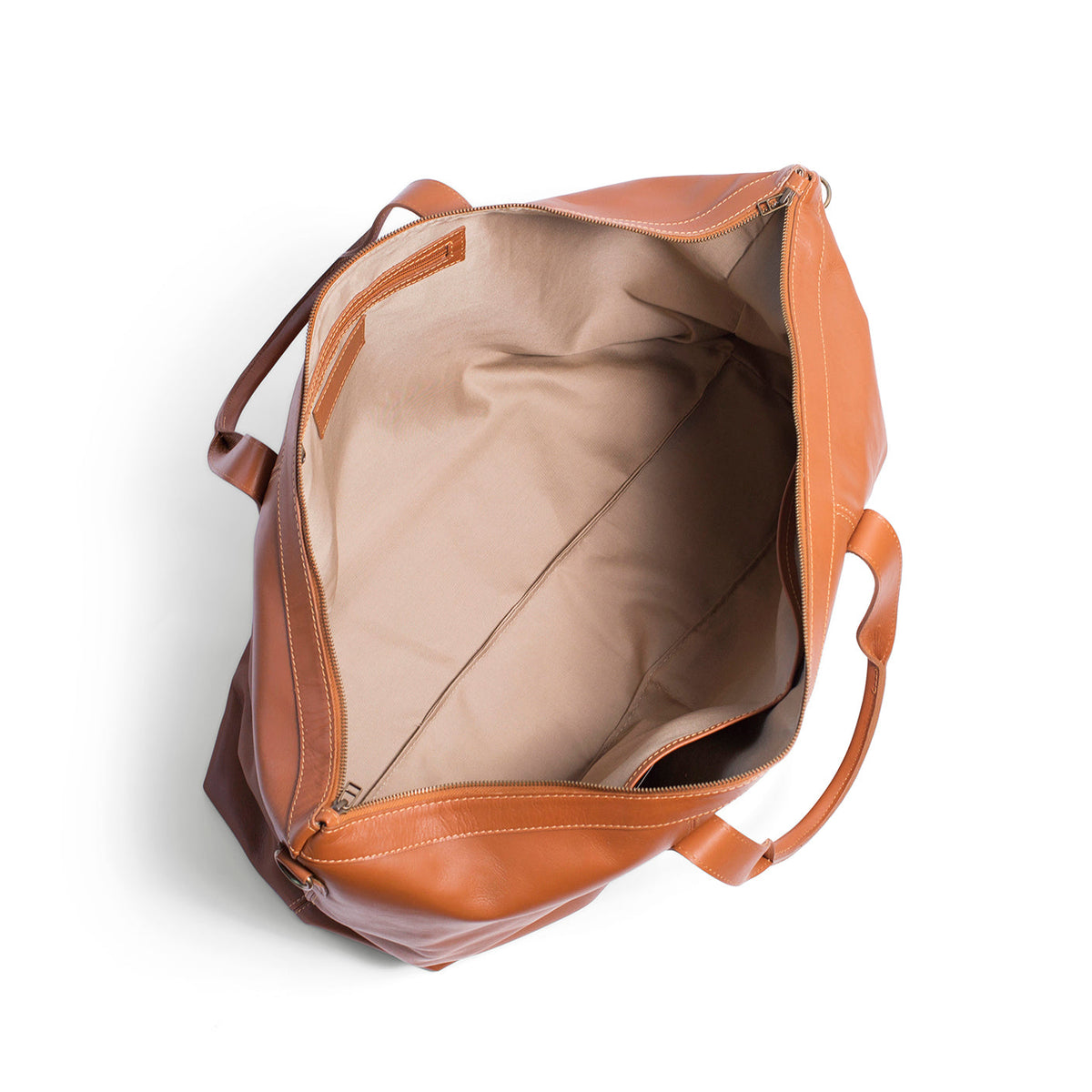 Oliver leather travel weekender