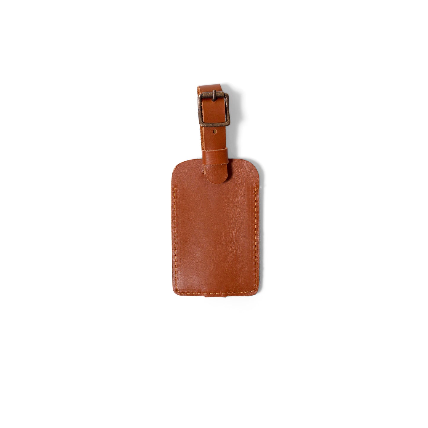 Miles leather luggage tag - CLEARANCE