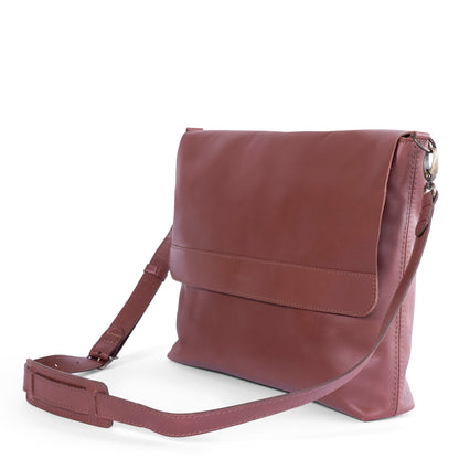 Colby 15" Minimalist Leather Laptop Sling