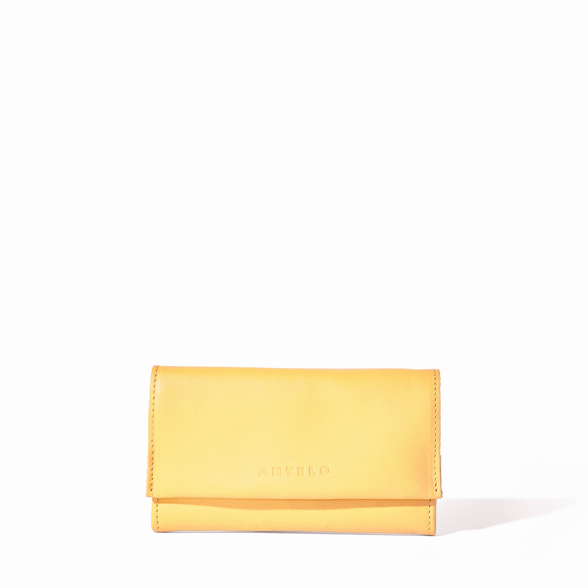 Evie Three-Quarter Leather Trifold Wallet