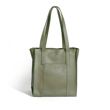 Delta North-South Business Leather Tote Bag