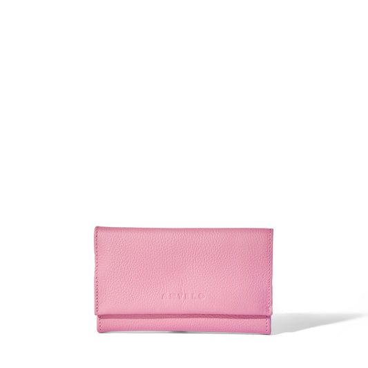 Evie Three-Quarter Leather Trifold Wallet - MINOR FLAW