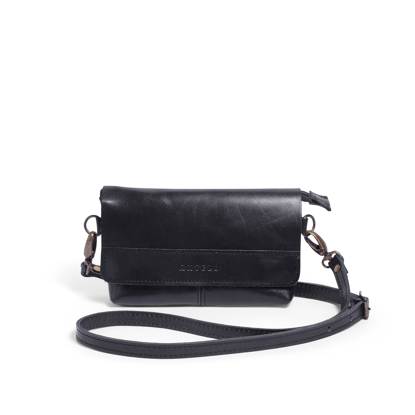 Antelo Cellphone pouch Alfi Micro Leather Crossbody