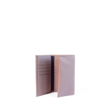 Evie Three-Quarter Leather Trifold Wallet - OUTLET