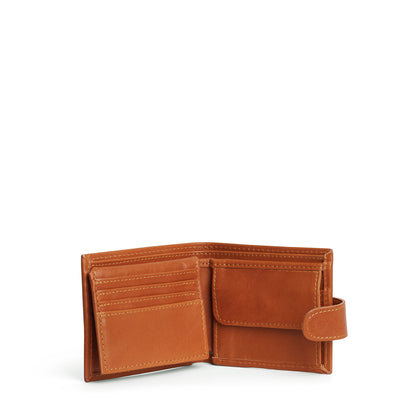 James mens leather bifold wallet - MINOR FLAW