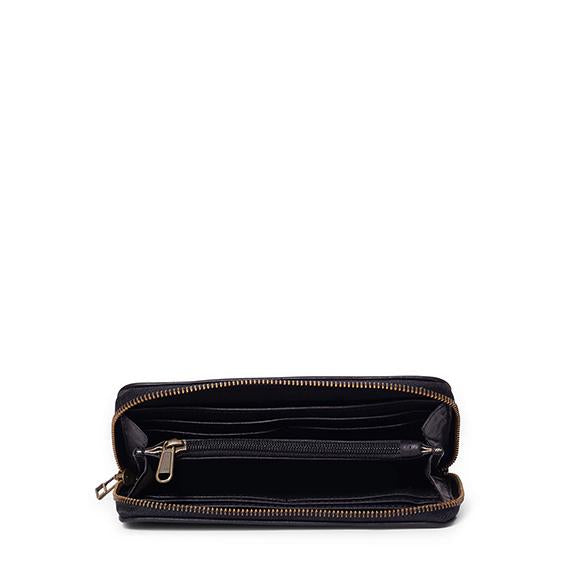Hayley leather zip-around wallet - BFCM PROMO